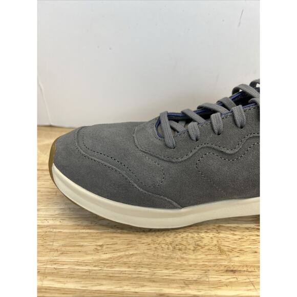 OluKai Koheo Men’s Charcoal Gray Suede Leather Sneakers Comfort Shoes Size 9.5 main image 12